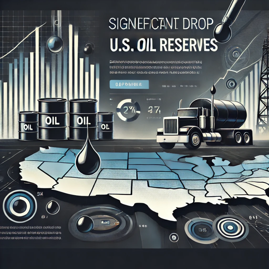 Резкое сокращение запасов сырой нефти в США на прошлой неделе на 12,2 миллиона баррелей