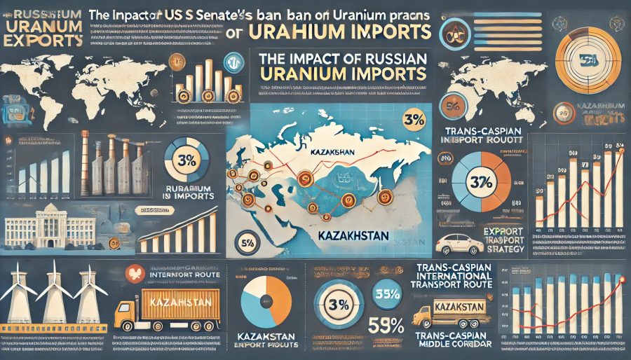 Запрет Сената США на импорт российского урана повлиял на стратегию Казахстана по экспорту урана